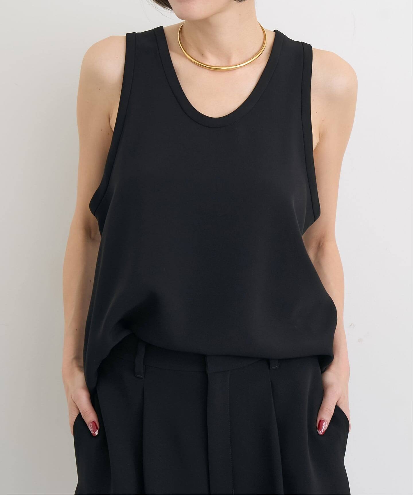 DOUBLE CLOTH TANK TOP（タンクトップ）｜L