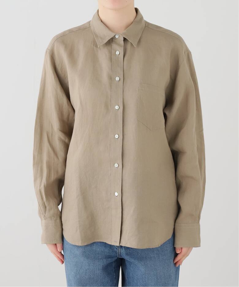 LIBECO LINEN 2WAY SHIRT（シャツ／ブラウス）｜L
