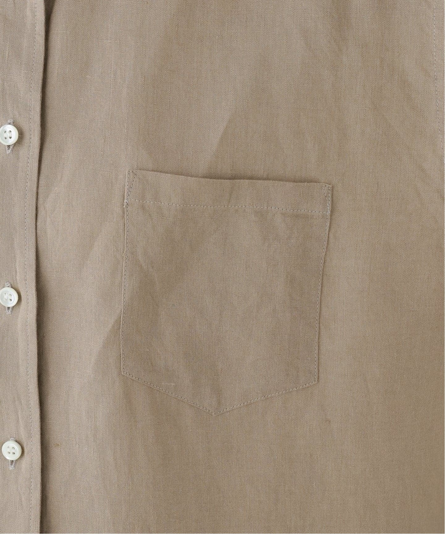アパルトモン Lisiere  リネン2wayシャツ LIBECO LINEN 2WAY SHIRT（シャツ／ブラウス）｜L'Appartement