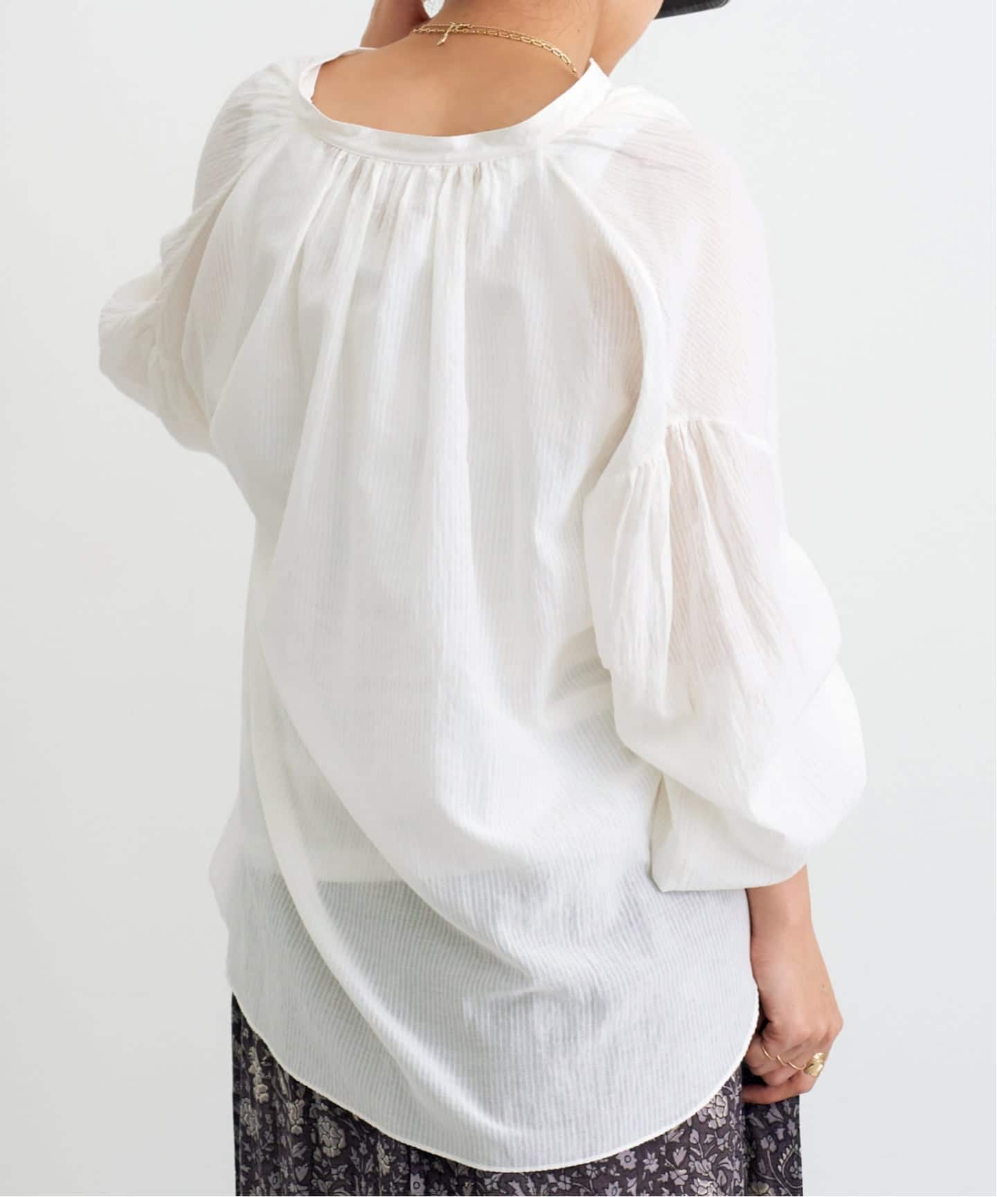 SKIPPER GATHER BLOUSE（シャツ／ブラウス）｜L'Appartement