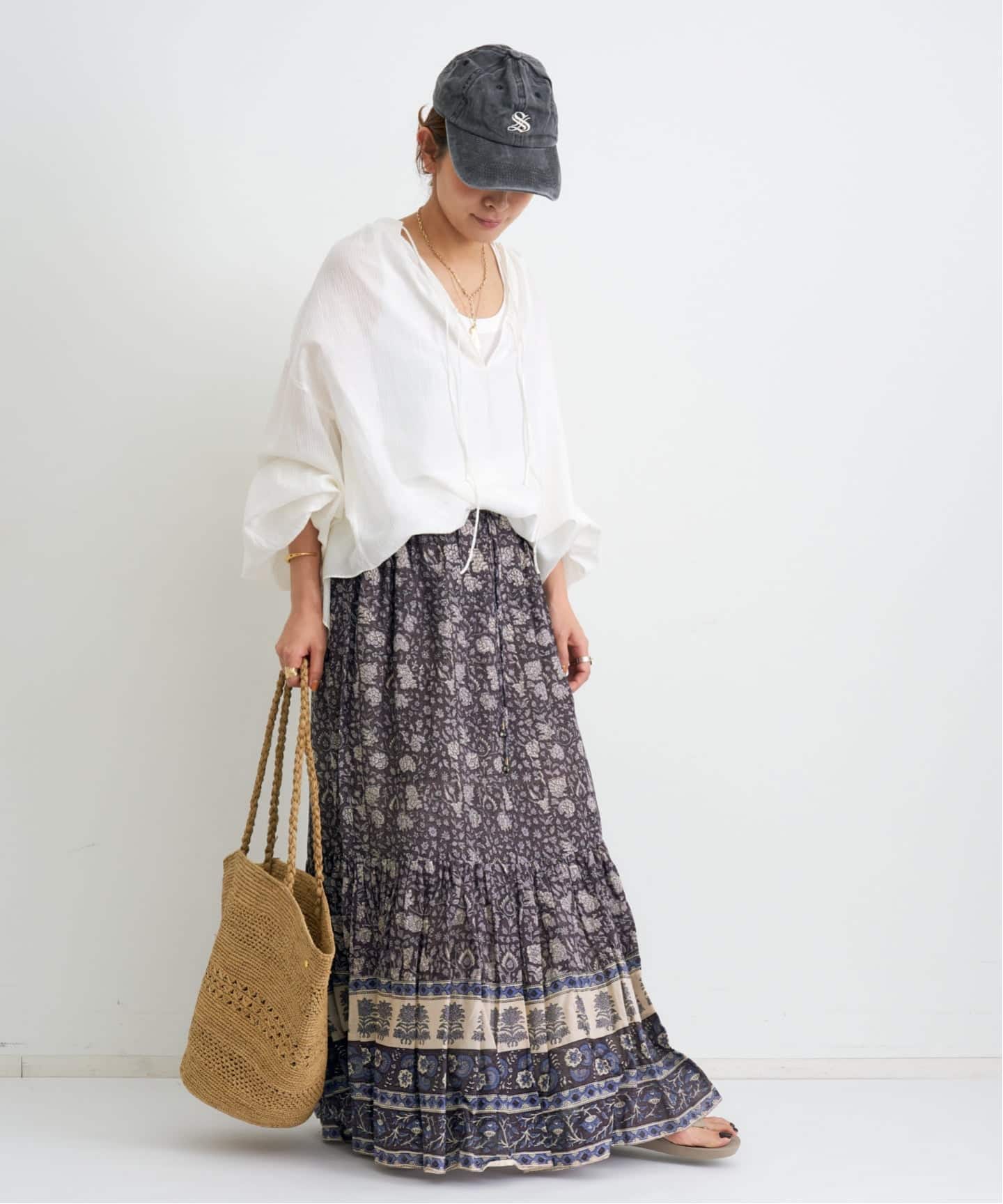 SKIPPER GATHER BLOUSE（シャツ／ブラウス）｜L'Appartement