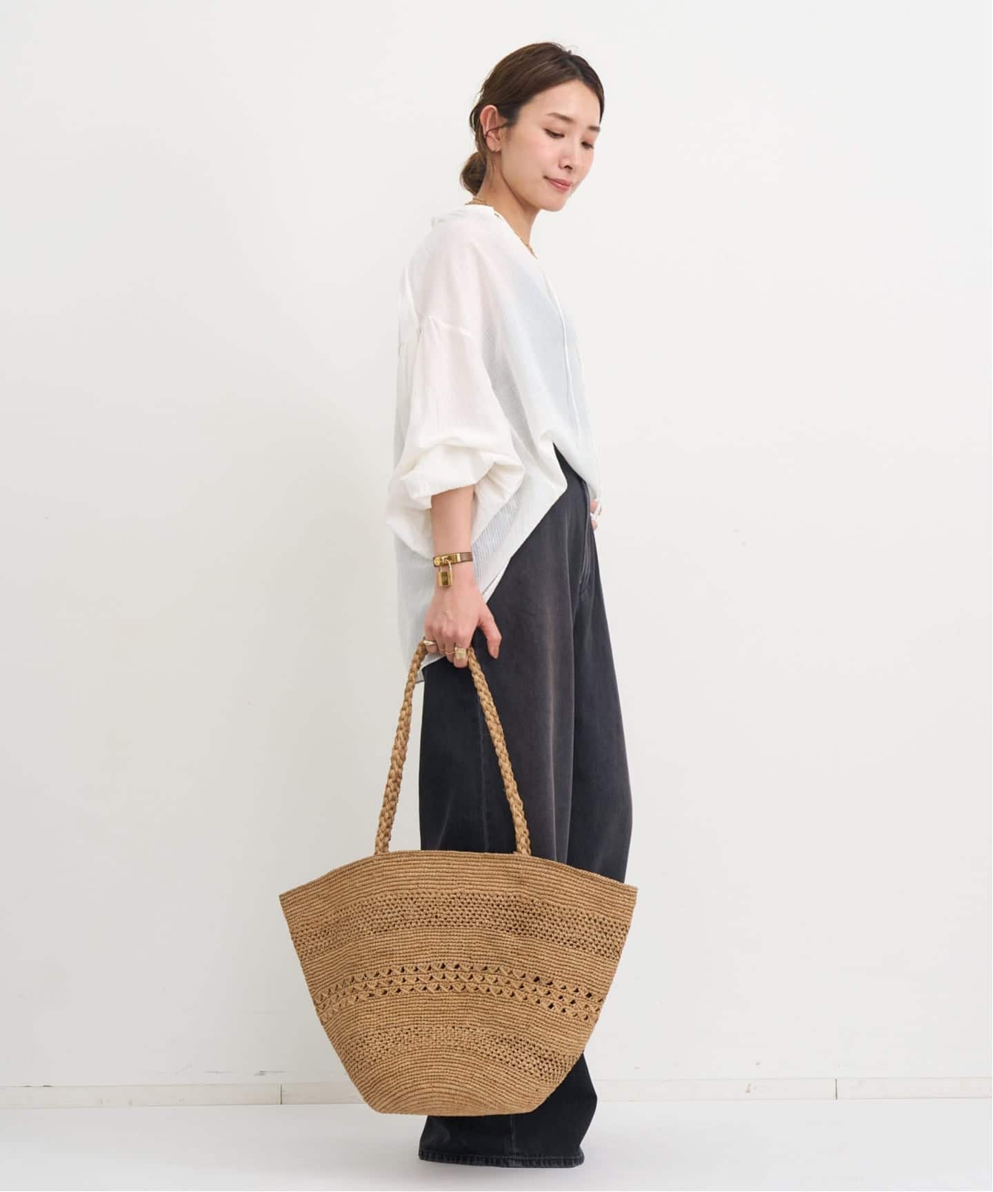 SKIPPER GATHER BLOUSE（シャツ／ブラウス）｜L'Appartement