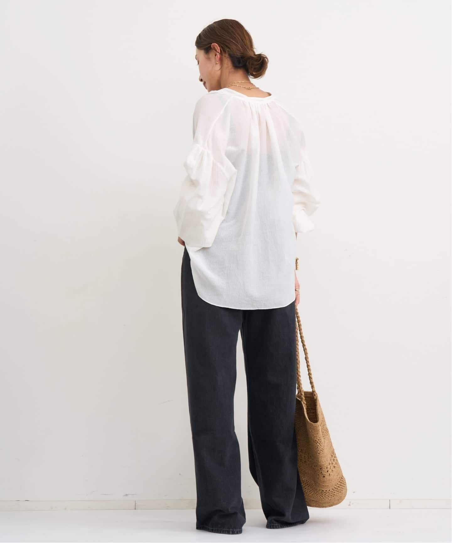 SKIPPER GATHER BLOUSE（シャツ／ブラウス）｜L'Appartement