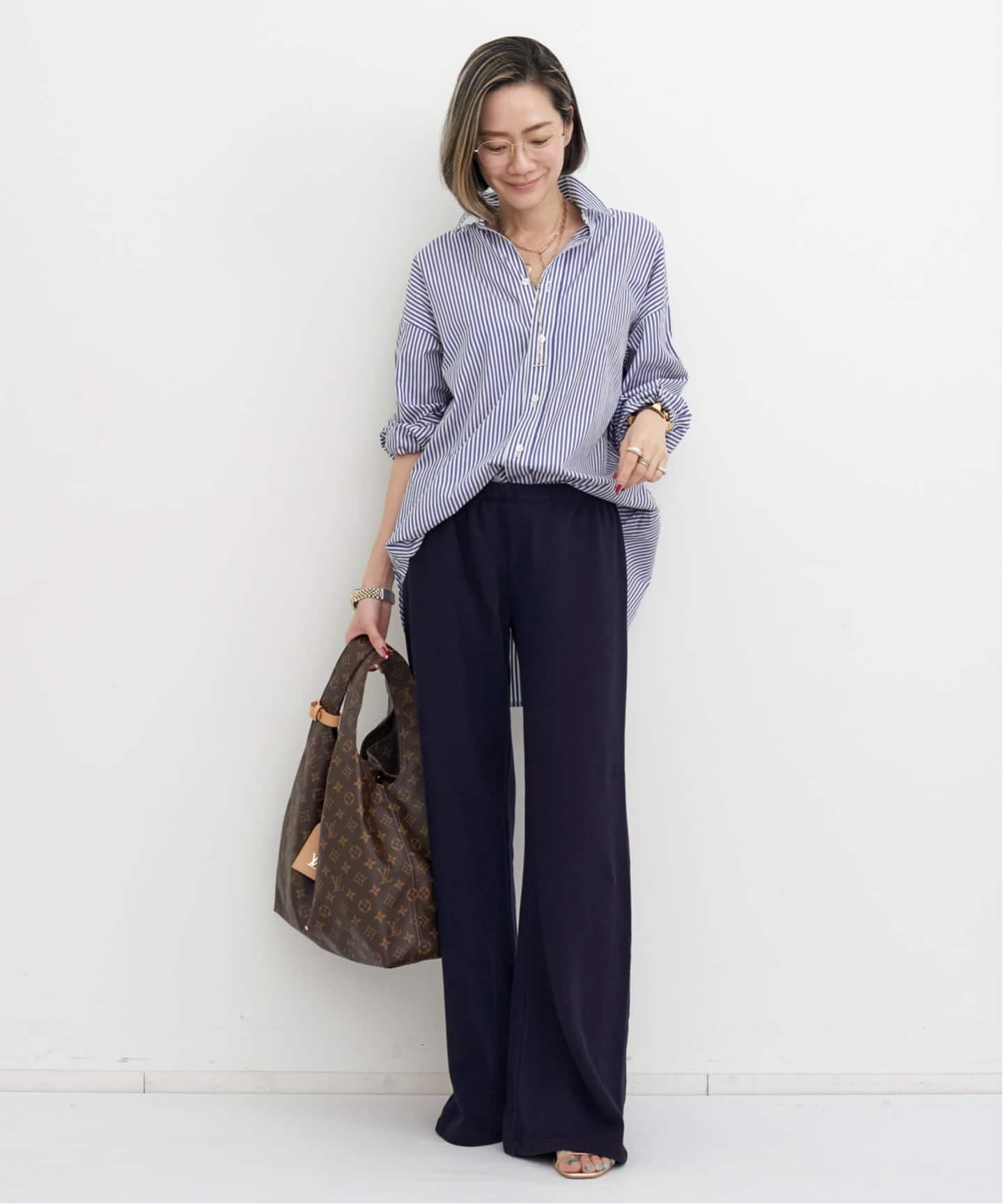 London Stripe Shirt（シャツ／ブラウス）｜L'Appartement