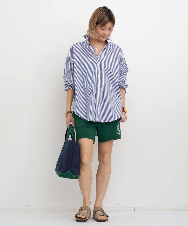 London Stripe Shirt（シャツ／ブラウス）｜L