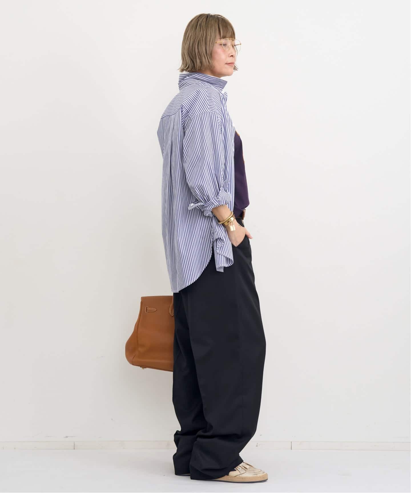 London Stripe Shirt（シャツ／ブラウス）｜L'Appartement