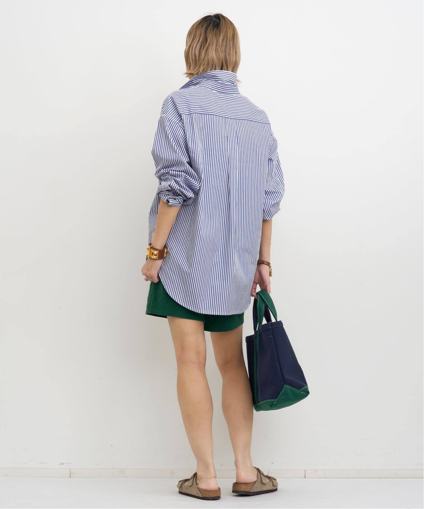 London Stripe Shirt（シャツ／ブラウス）｜L