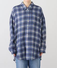 DENIMIST/デニミスト】 BUTTON FRONT SHIRT（シャツ／ブラウス）｜L 