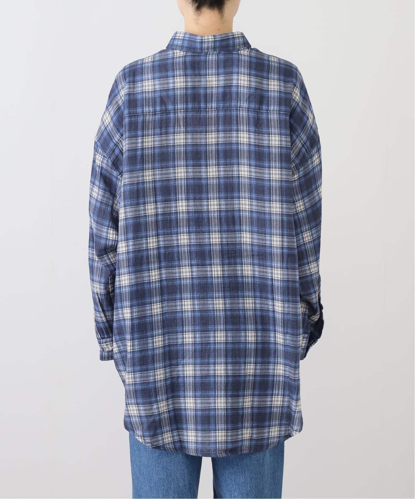 DENIMIST/デニミスト】 BUTTON FRONT SHIRT（シャツ／ブラウス）｜L