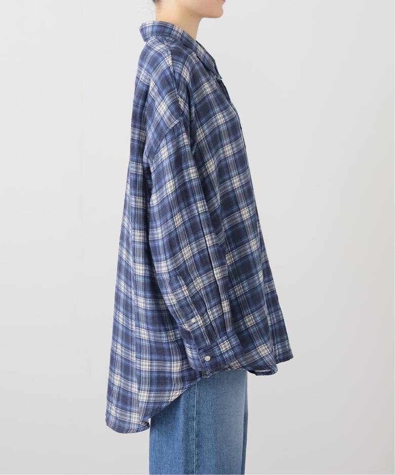 DENIMIST/デニミスト】 BUTTON FRONT SHIRT（シャツ／ブラウス）｜L 