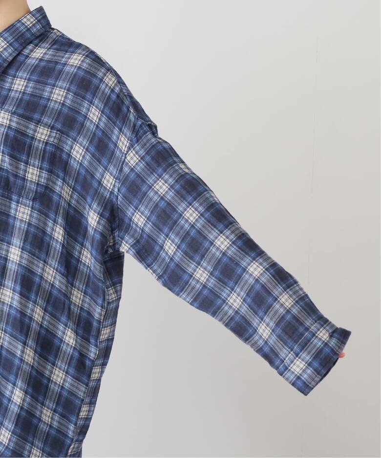 DENIMIST/デニミスト】 BUTTON FRONT SHIRT（シャツ／ブラウス）｜L 