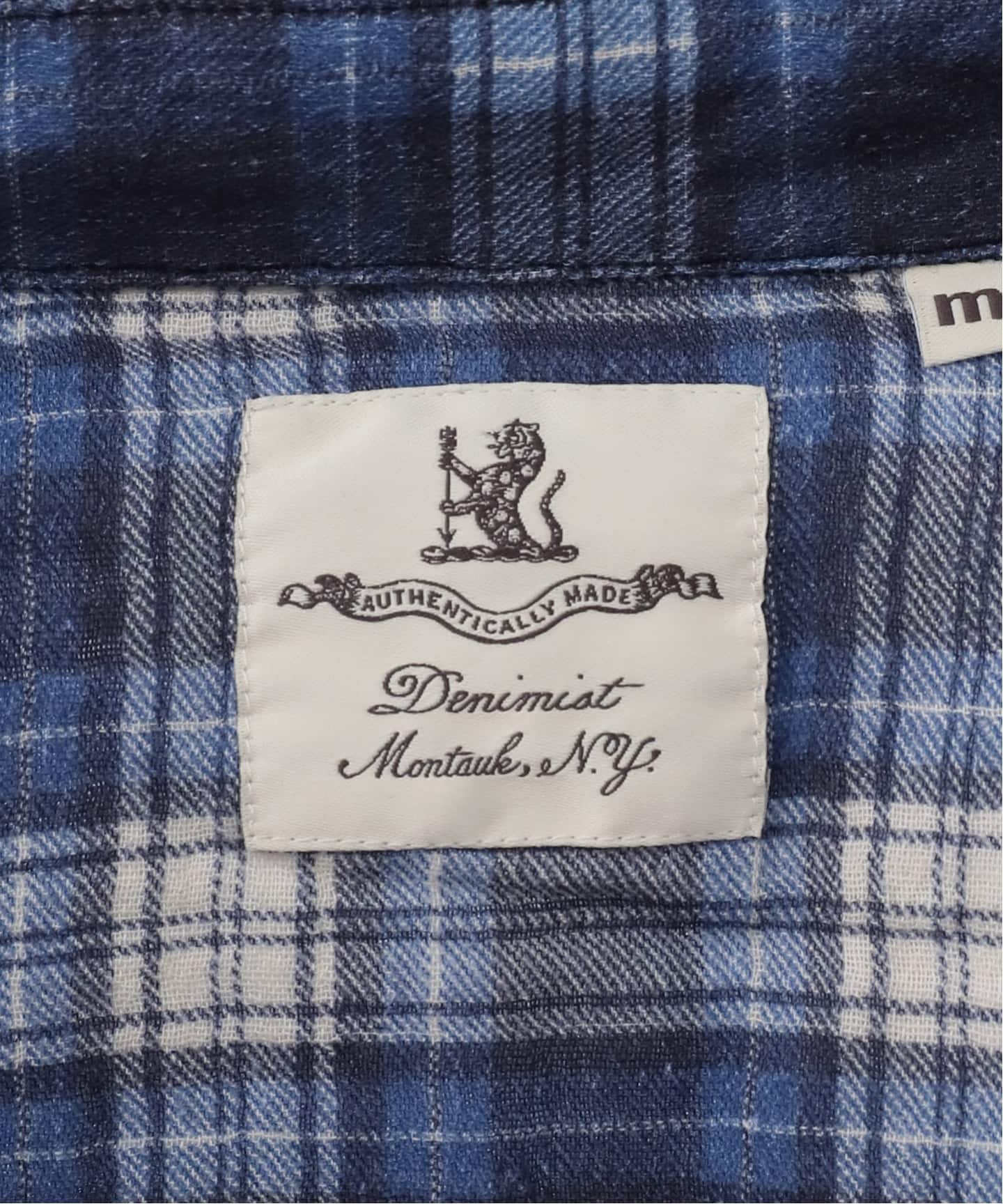 DENIMIST/デニミスト】 BUTTON FRONT SHIRT（シャツ／ブラウス）｜L