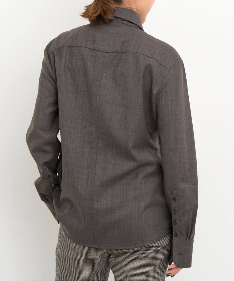 KALLMEYER/カルメイヤー】 Billie Tie Blouse（シャツ／ブラウス）｜L 