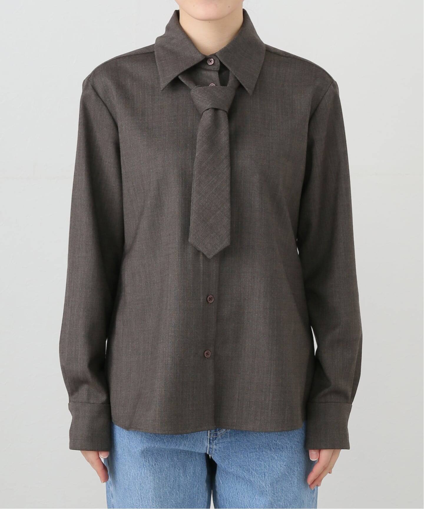 KALLMEYER/カルメイヤー】 Billie Tie Blouse(シャツ/ブラウス KALLMEYER/カルメイヤー】 Billie Tie Blouse(シャツ/ブラウス