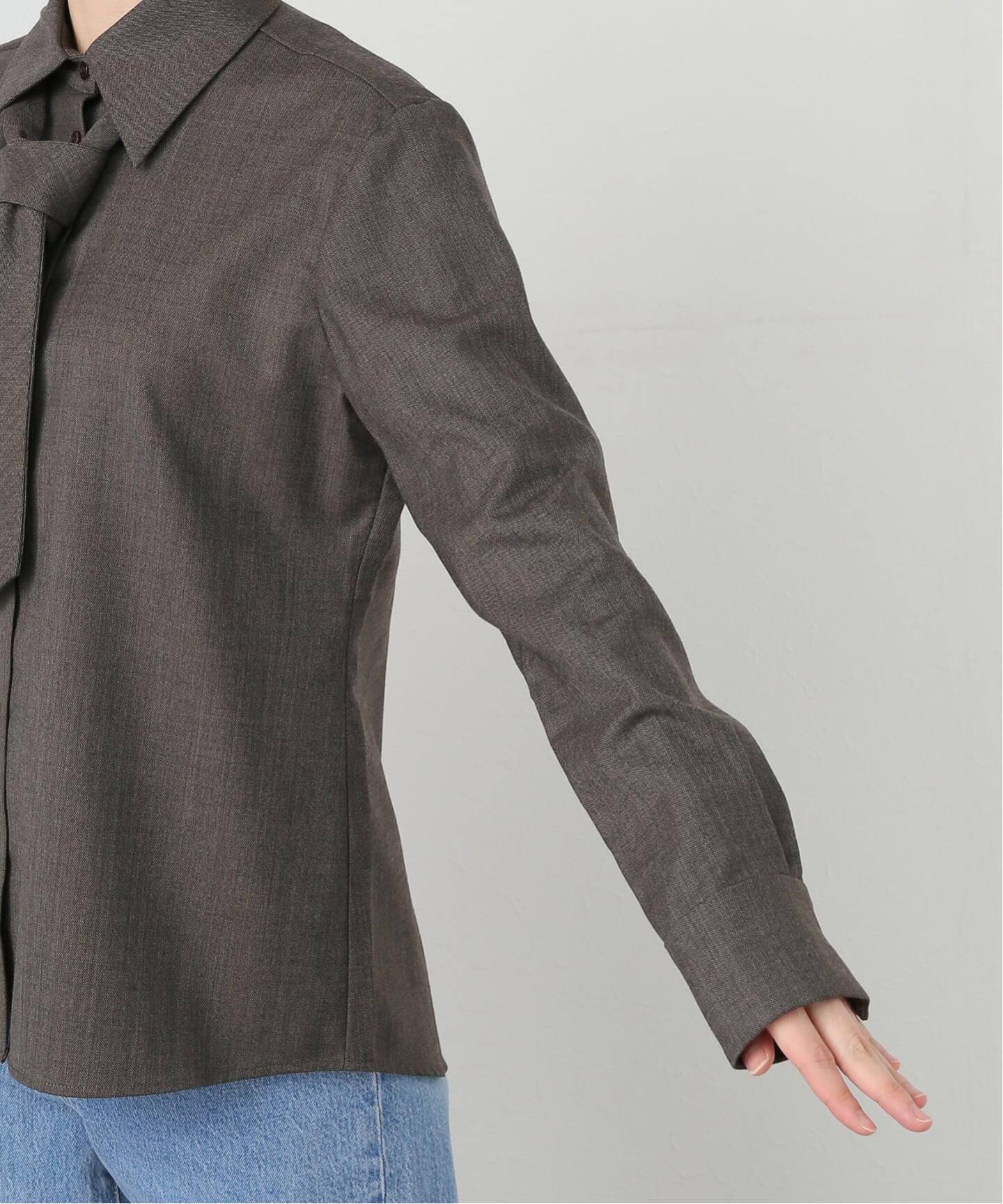 KALLMEYER/カルメイヤー】 Billie Tie Blouse（シャツ／ブラウス）｜L