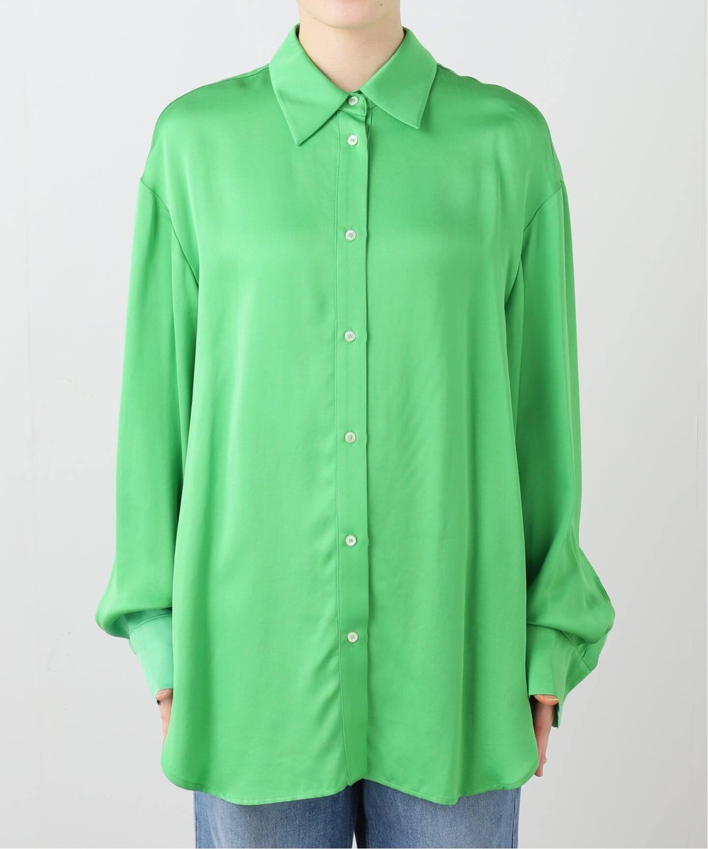 専用　アパルトモン　オーバーサイズシャツ R2W/アールツーダブリュー】 OVERSIZED SHIRTS（シャツ／ブラウス）｜L
