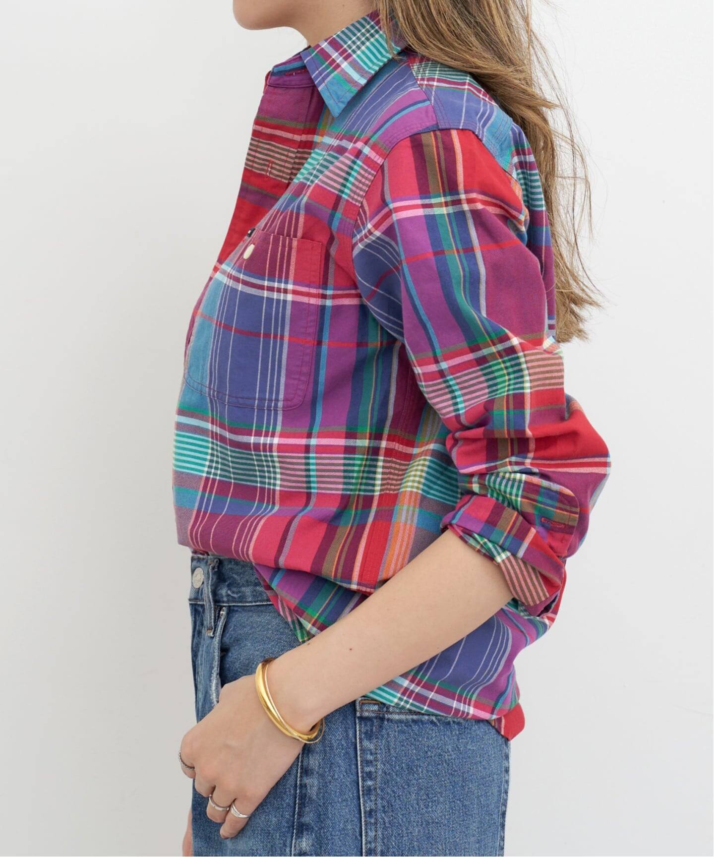 POLO RALPH LAUREN/ポロ ラルフ ローレン】 OXFORD CHECK SHIRT