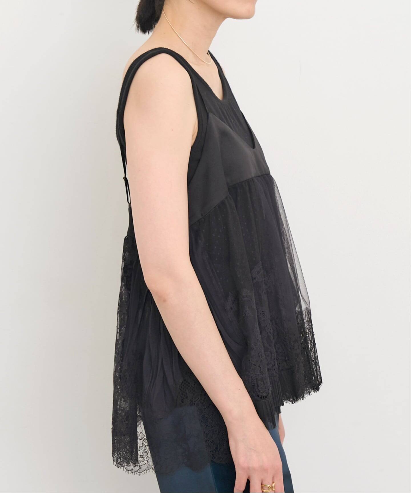 Lisiere Lace Camisole（キャミソール）｜L