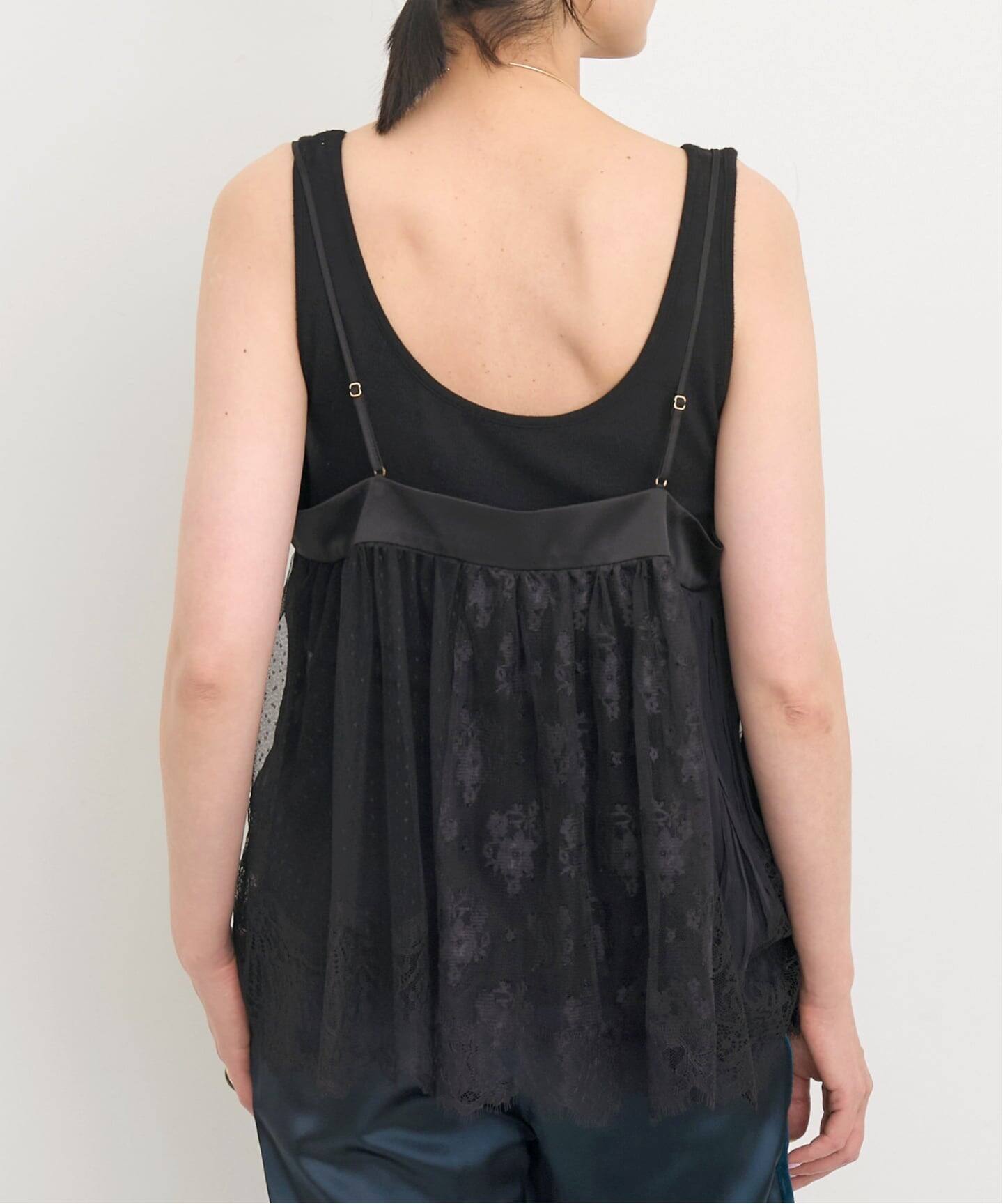Lisiere Lace Camisole（キャミソール）｜L