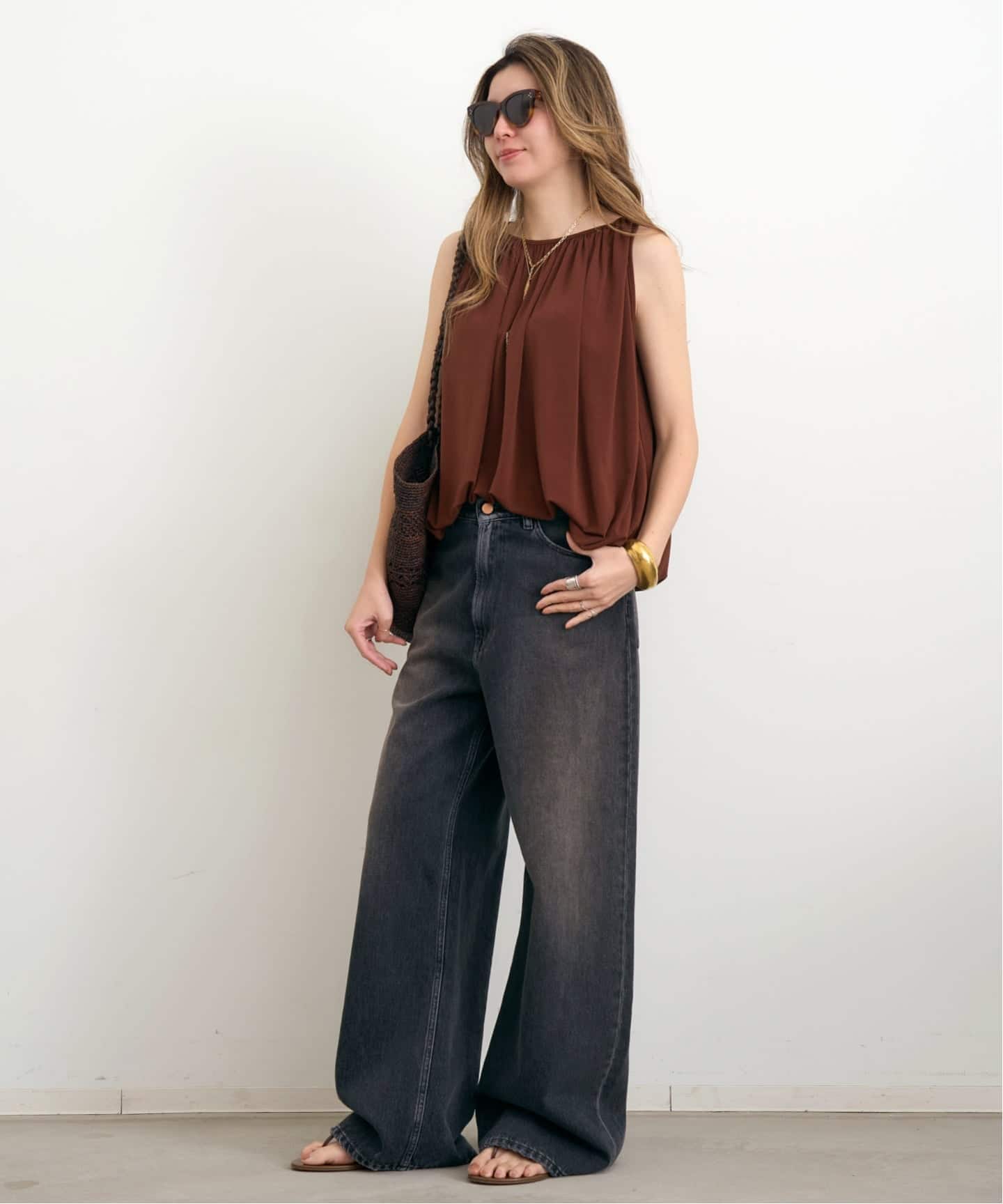 アパルトモン：Gather Blouse SKIPPER GATHER BLOUSE（シャツ／ブラウス）｜L'Appartement