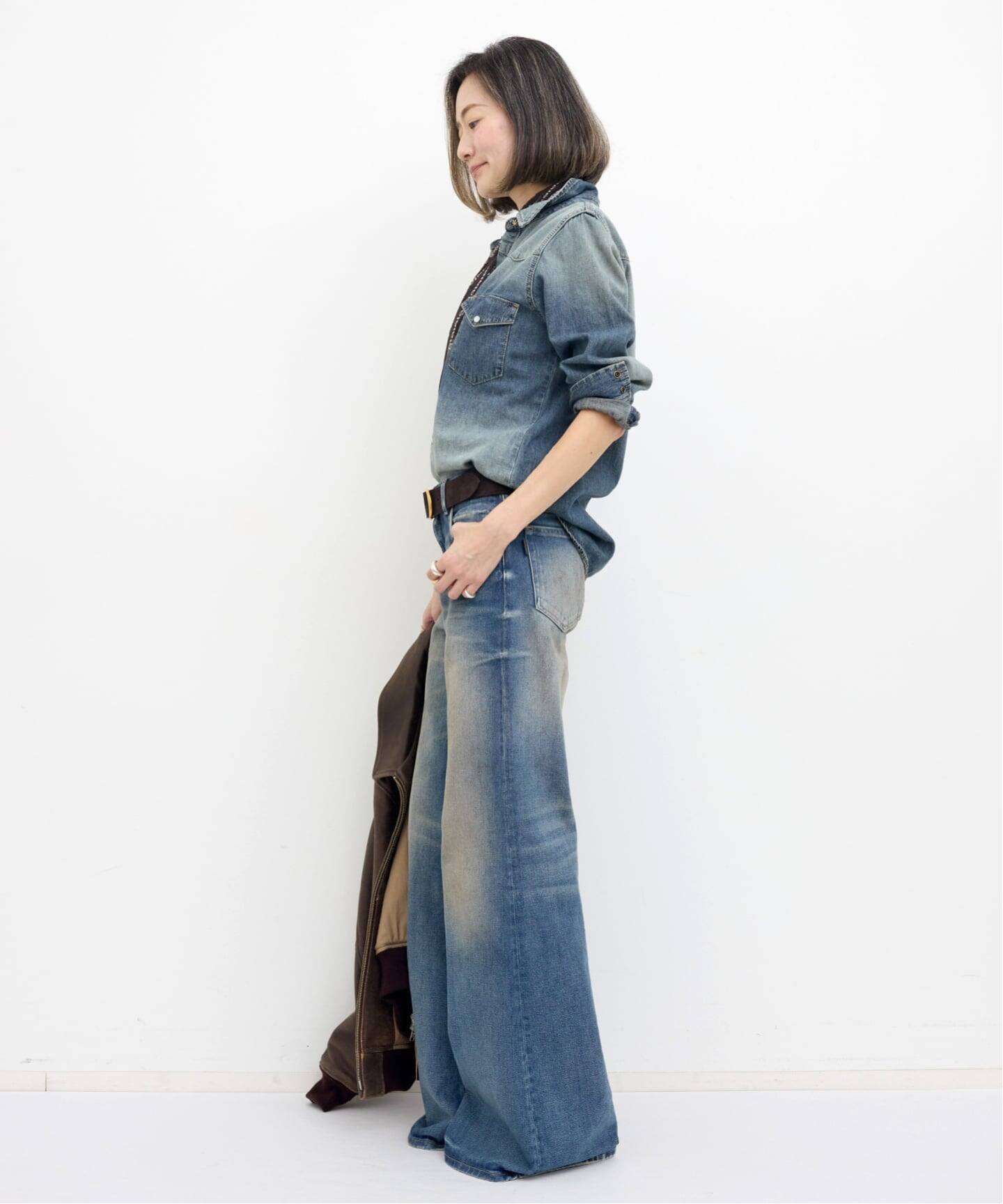 L'Appartement DEUXIEME CLASSE - Nili Lotan ニリロタン　ロゴTシャツ　S 新品 NILI LOTAN/ニリ ロタン】 TRAVIS SHIRT（シャツ／ブラウス）｜L