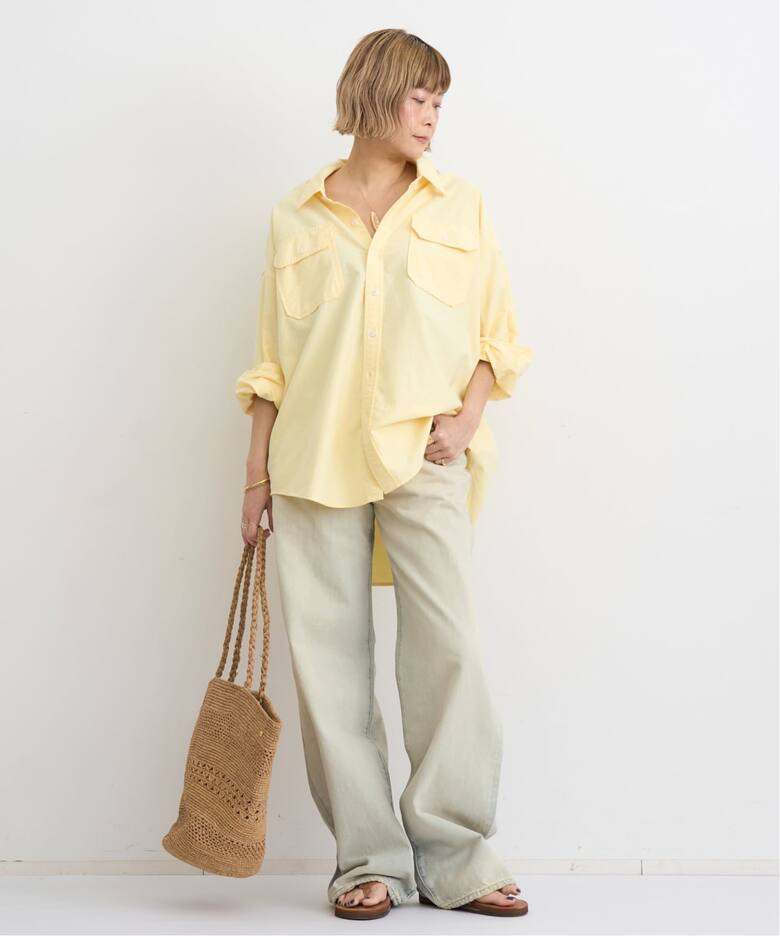 DENIMIST/デニミスト】 Utility Shirt（シャツ／ブラウス）｜L 