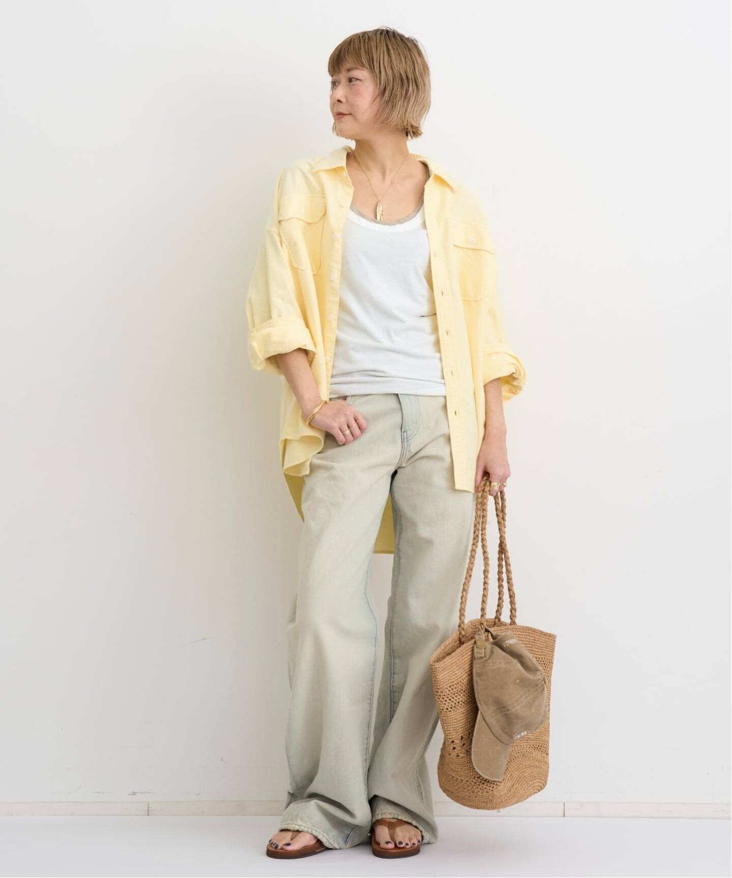 DENIMIST/デニミスト】 Utility Shirt（シャツ／ブラウス）｜L 