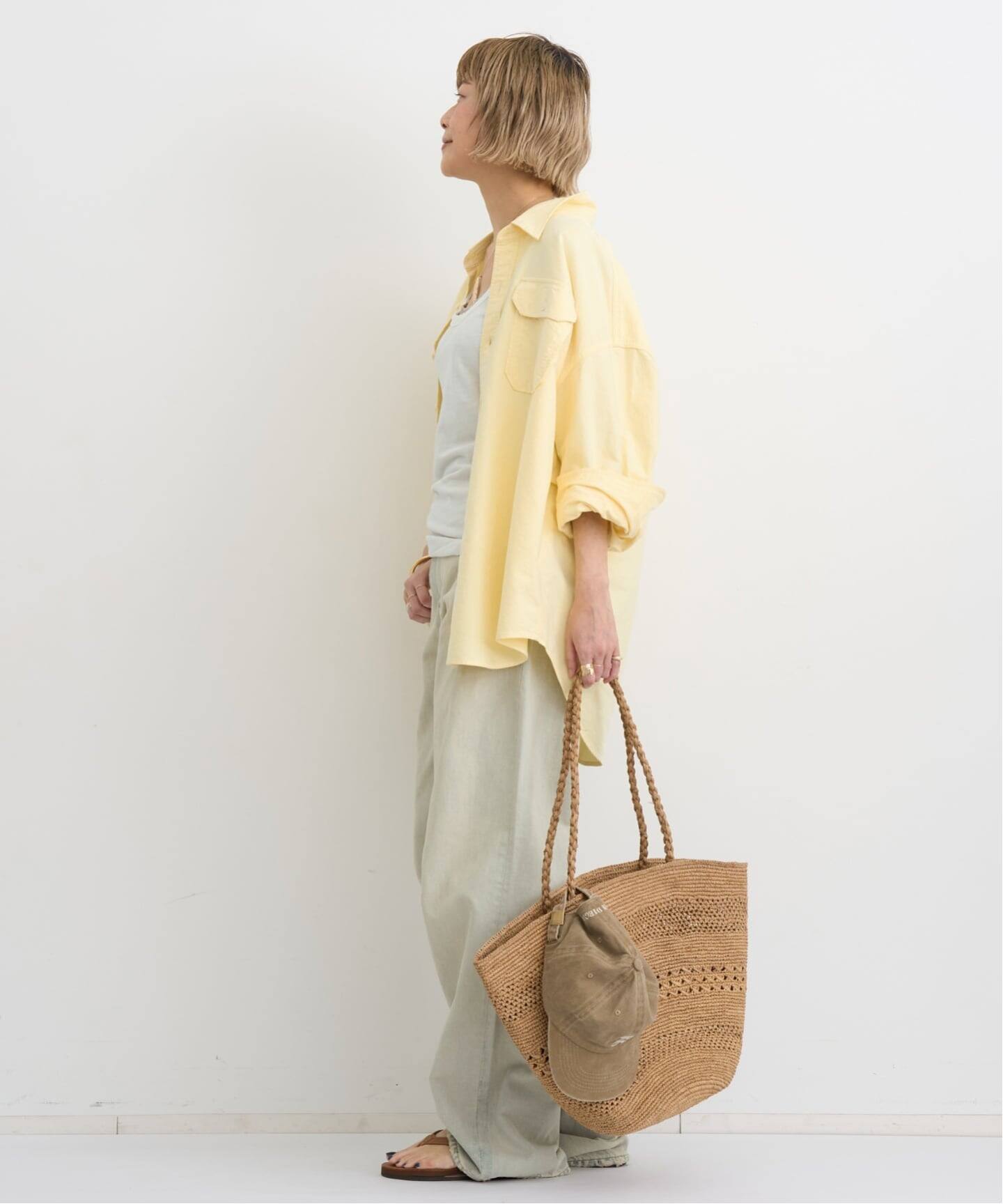 DENIMIST/デニミスト】 Utility Shirt（シャツ／ブラウス）｜L 