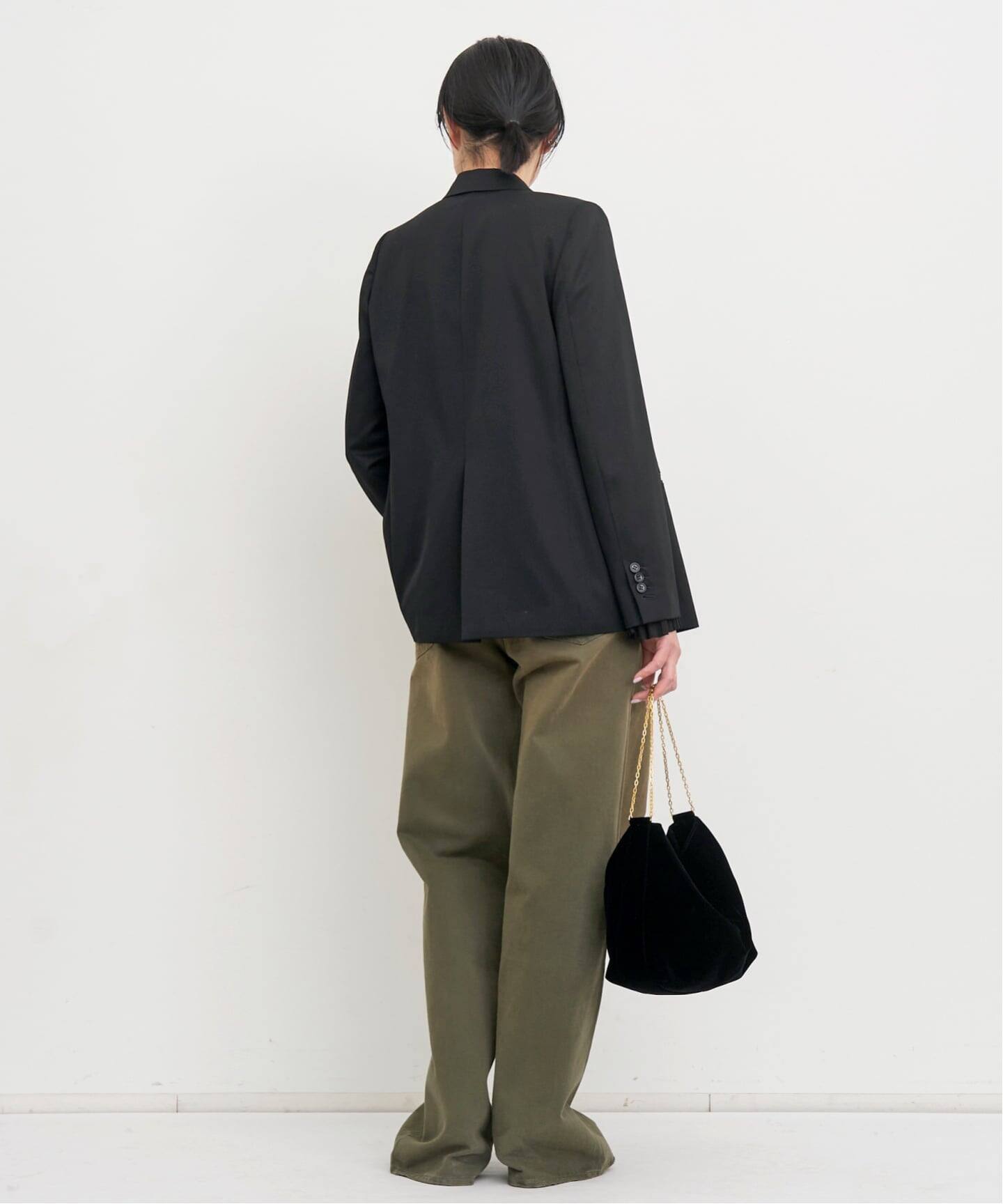 L'Appartmentアパルトモン コルピエロ Rollneck Blouse Col Pierrot/コル ピエロ】 2WAY PLEATS BLOUSE（シャツ／ブラウス