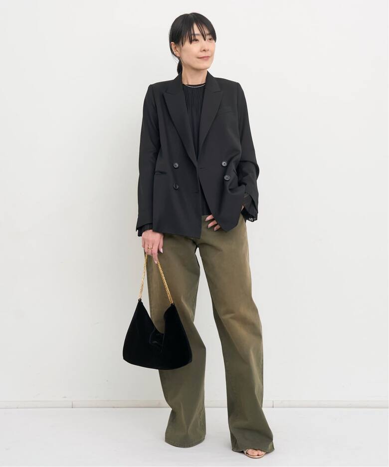 Col Pierrot/コル ピエロ】 2WAY PLEATS BLOUSE（シャツ／ブラウス 