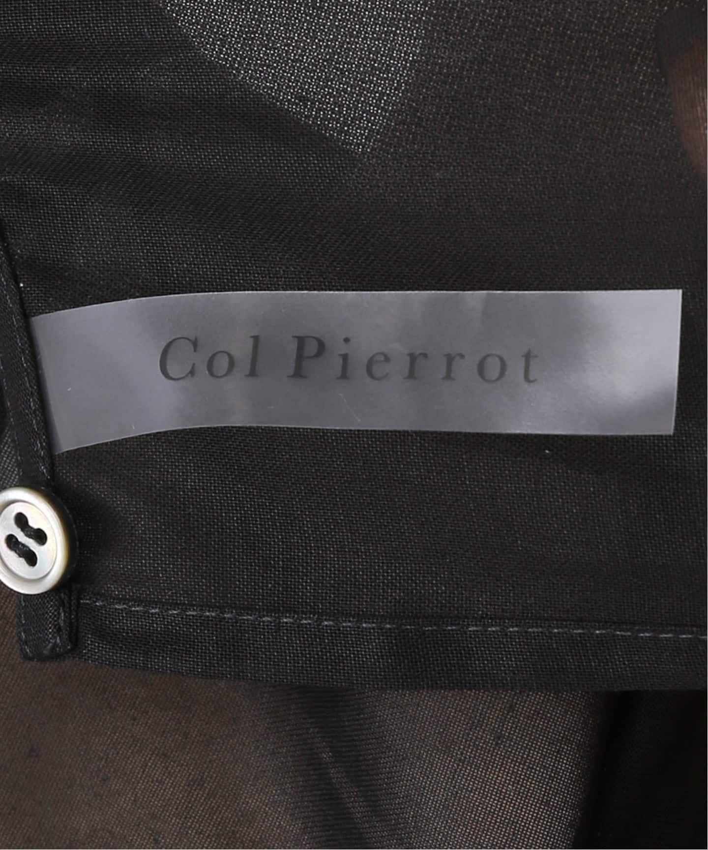 COL PIERROT/コル ピエロ】 COTTON SHEER BLOUSE（シャツ／ブラウス