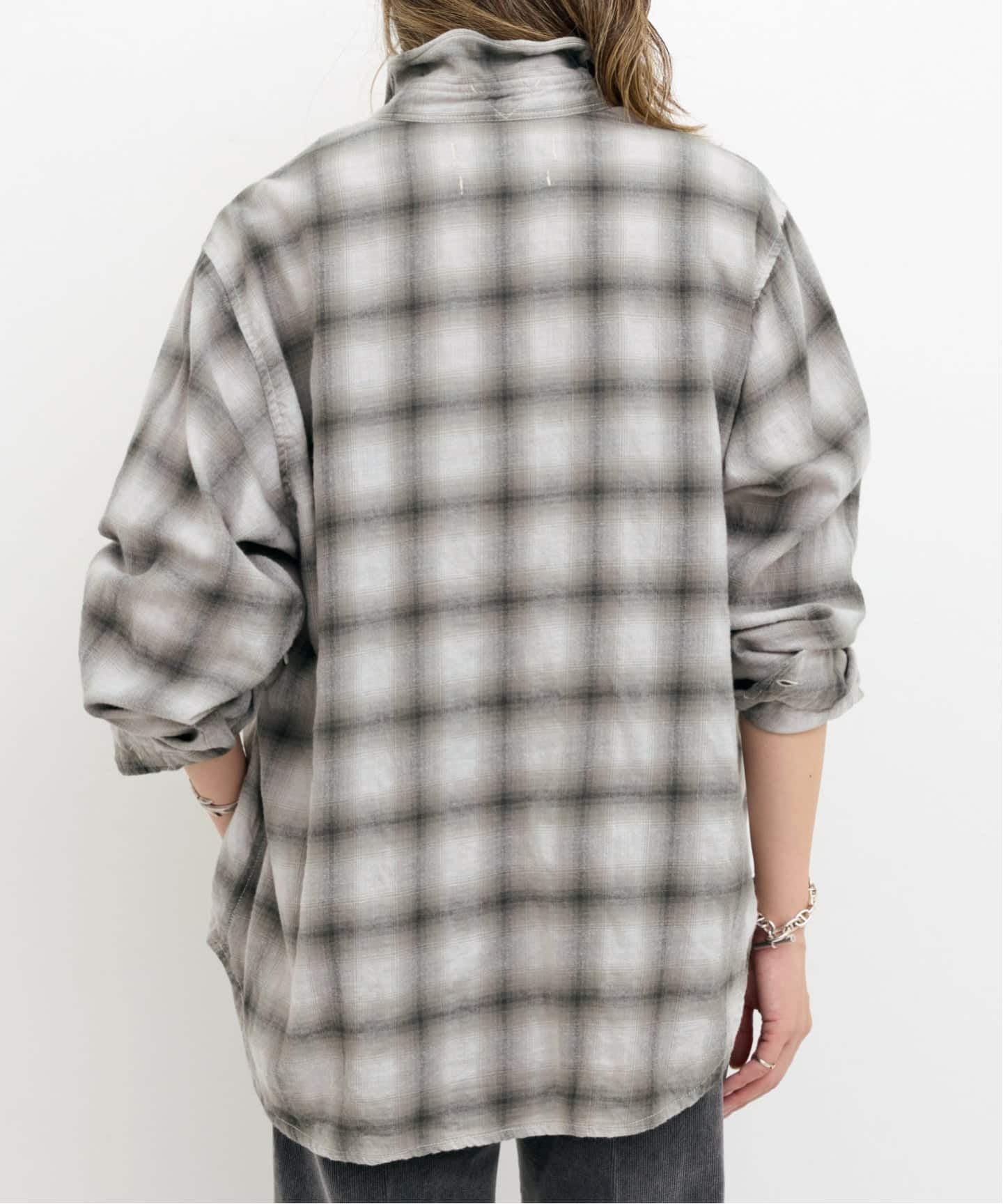 予約》*【REMI RELIEF/レミ レリーフ】 OMBRE CHECK SHIRT（シャツ