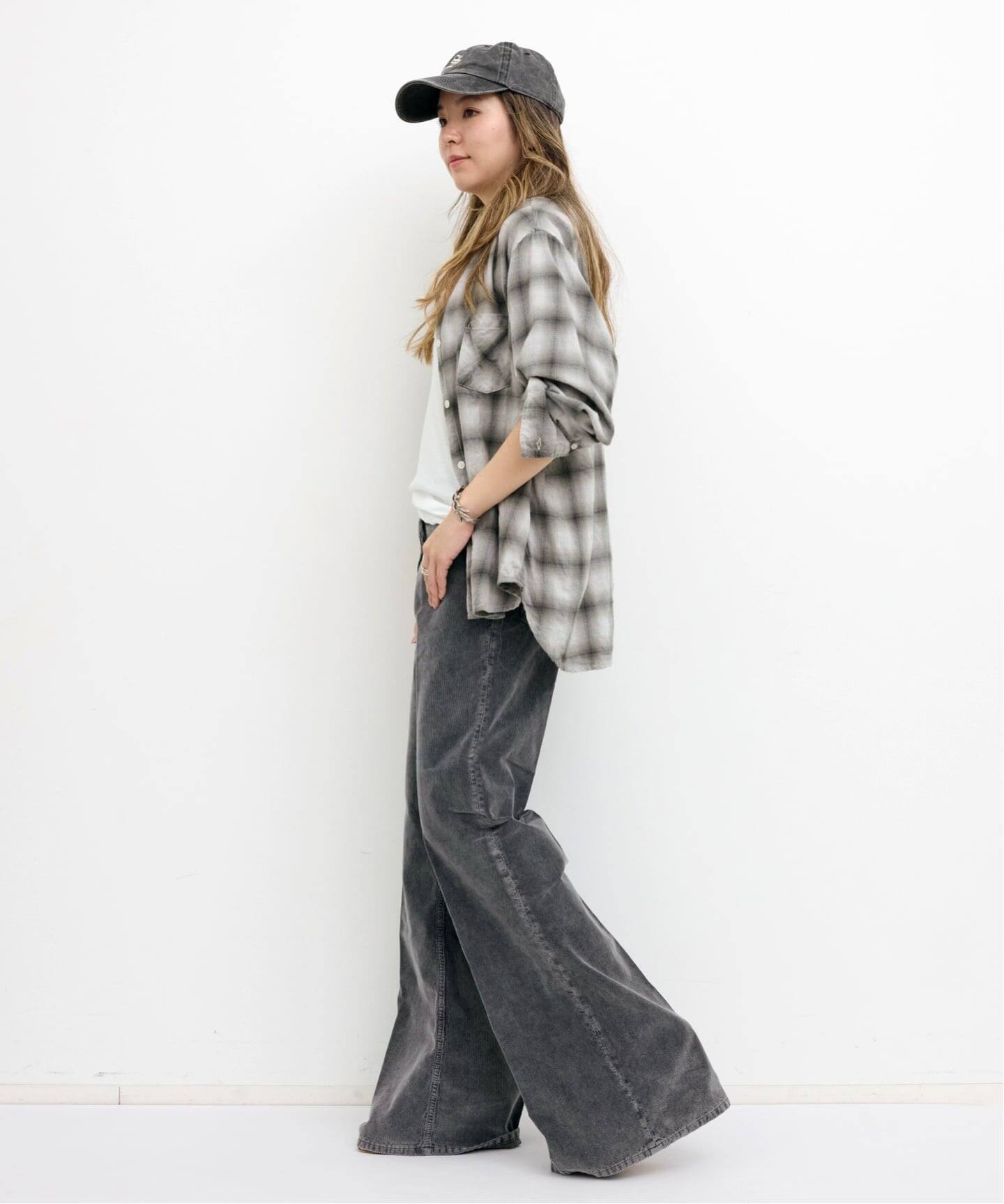 予約》*【REMI RELIEF/レミ レリーフ】 OMBRE CHECK SHIRT（シャツ