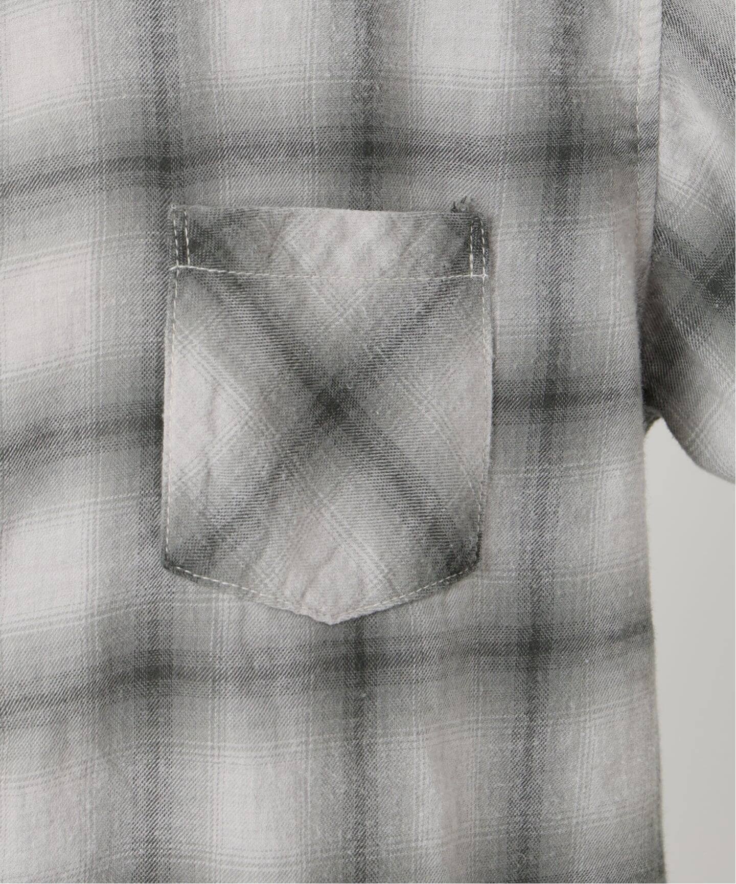 REMI RELIEF/レミ レリーフ】 OMBRE CHECK SHIRT（シャツ／ブラウス