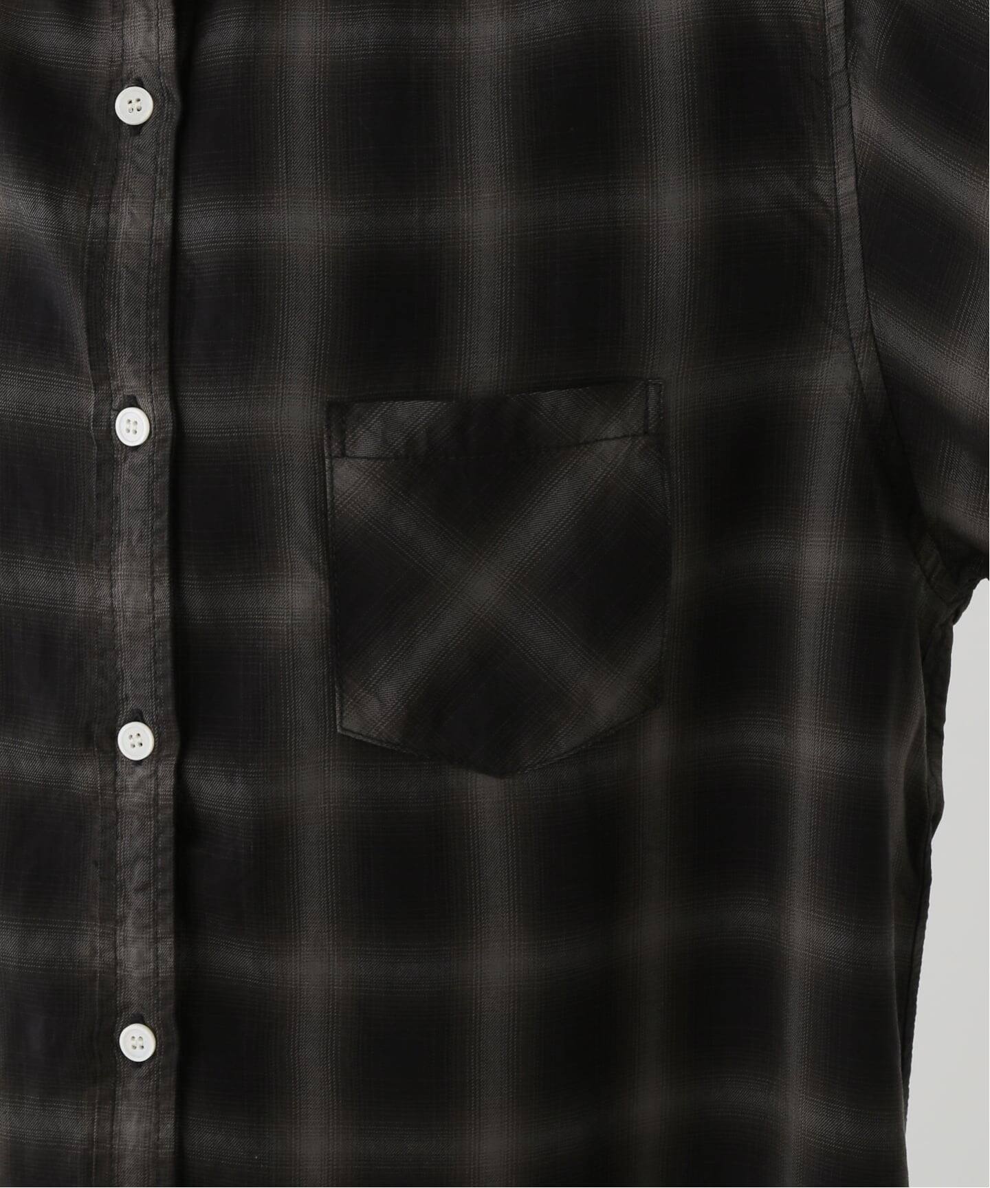 REMI RELIEF/レミ レリーフ】 TENCEL OMBRE CHECK SHIRT（シャツ