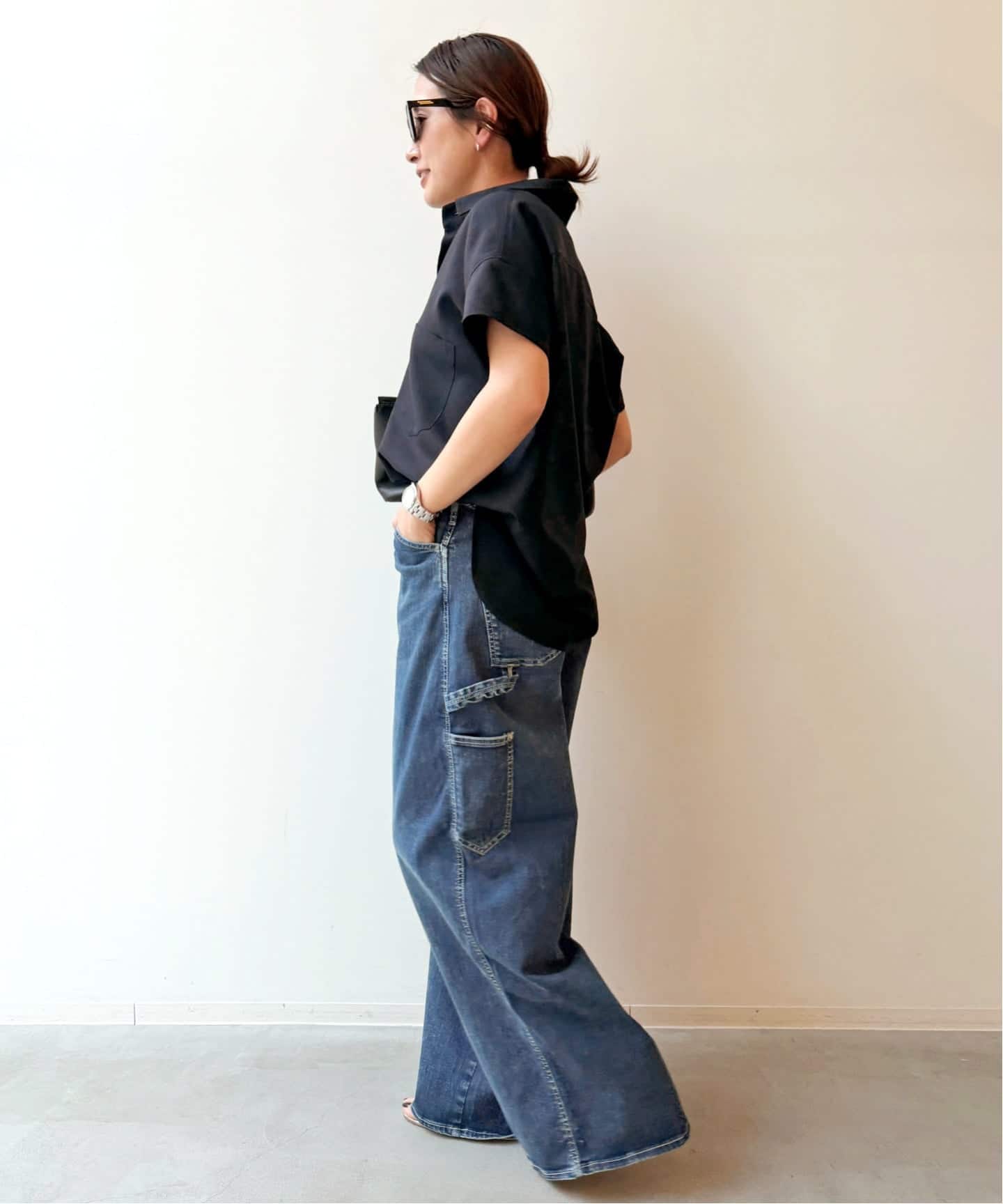 MADISON BLUE/マディソン ブルー】 J.BRADLEY NARROW HALF SLEEVE