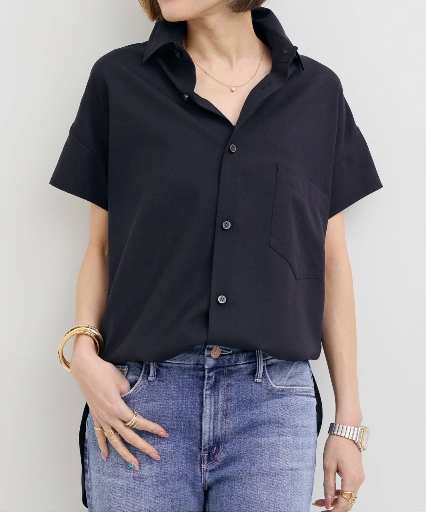 MADISON BLUE/マディソン ブルー】 J.BRADLEY NARROW HALF SLEEVE 