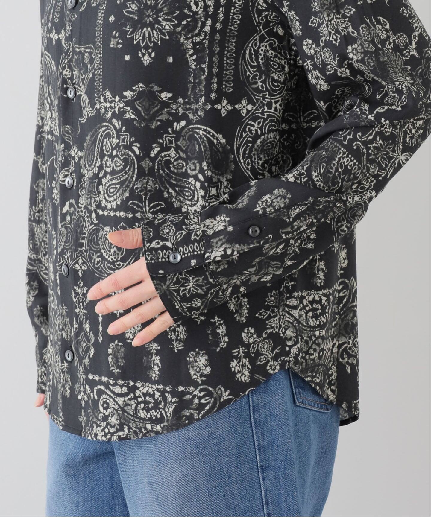 COUTURE D'ADAM/クチュールドアダム】 ITALIAN BANDANA PRINT SHIRT
