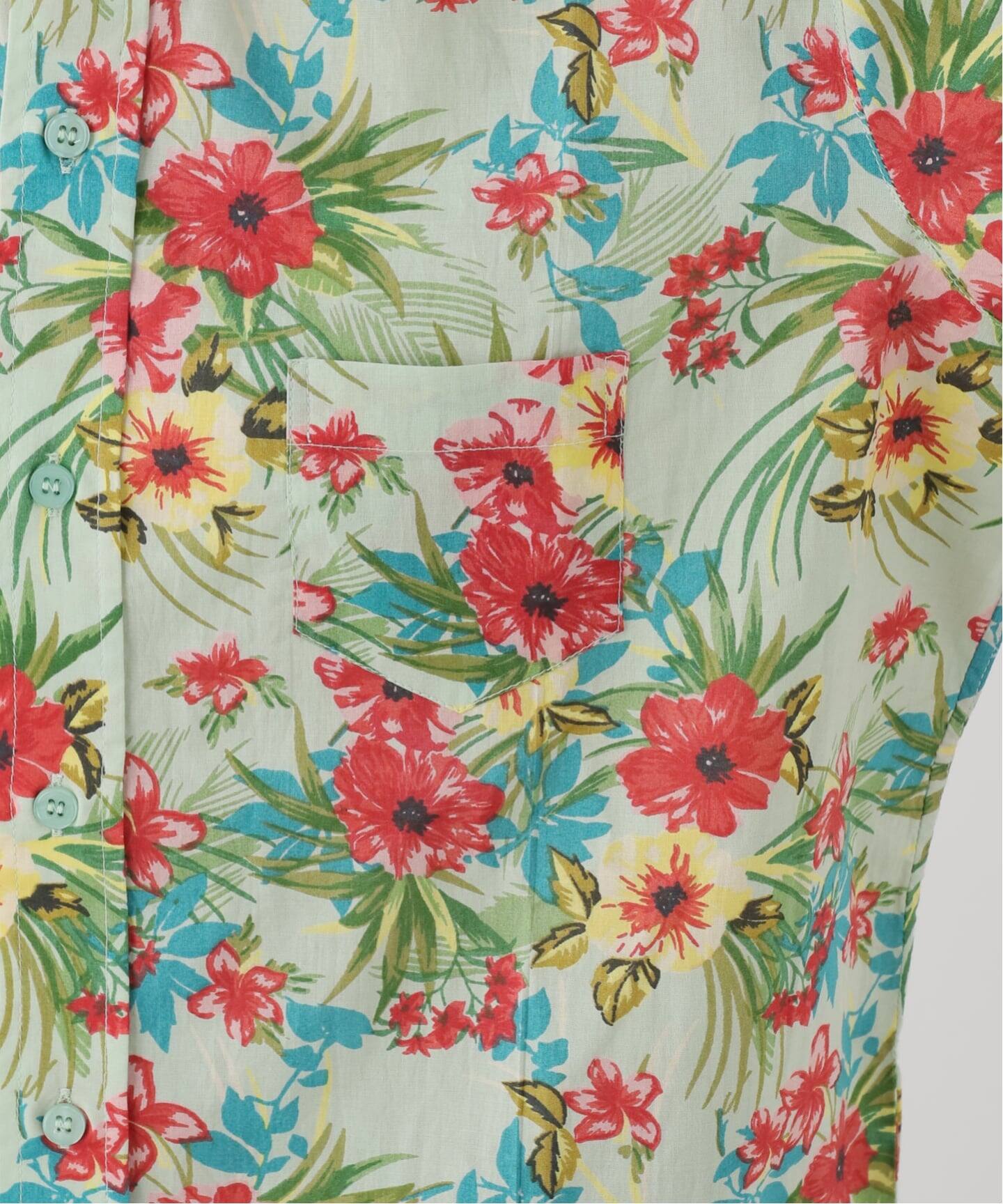 COUTURE D'ADAM/クチュールドアダム】 FLOWER PRINT BIG SHIRT（シャツ
