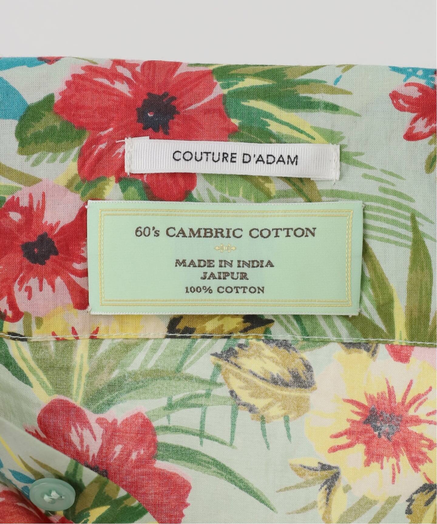 COUTURE D'ADAM/クチュールドアダム】 FLOWER PRINT BIG SHIRT（シャツ