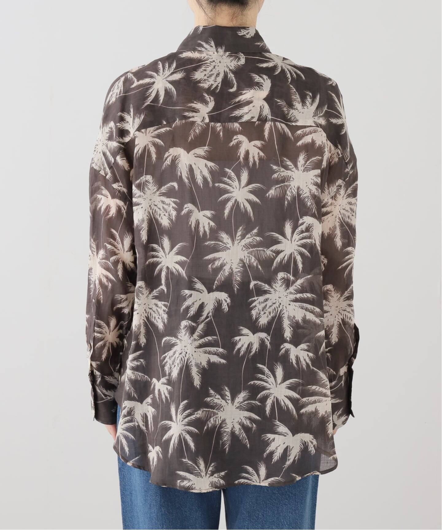 COUTURE D'ADAM/クチュールドアダム】 PALM TREE 2WAY SHIRT（シャツ