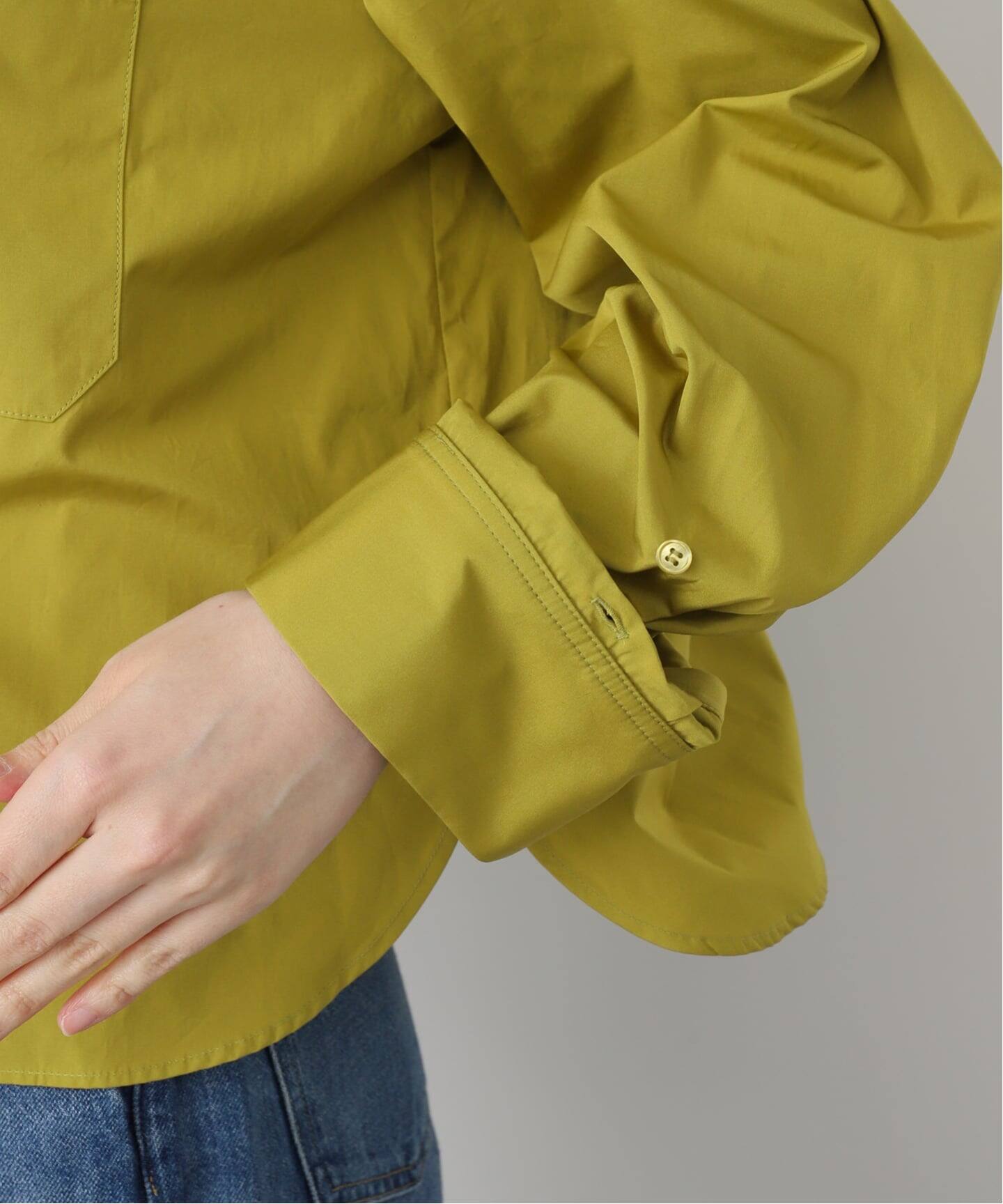 今季新品アパルトモン☆CTN LAWN SHIRTS☆イエロー☆ドゥーズィエム L'Appartement DEUXIEME CLASSE（シャツ/ブラウス(長袖/七分)）の