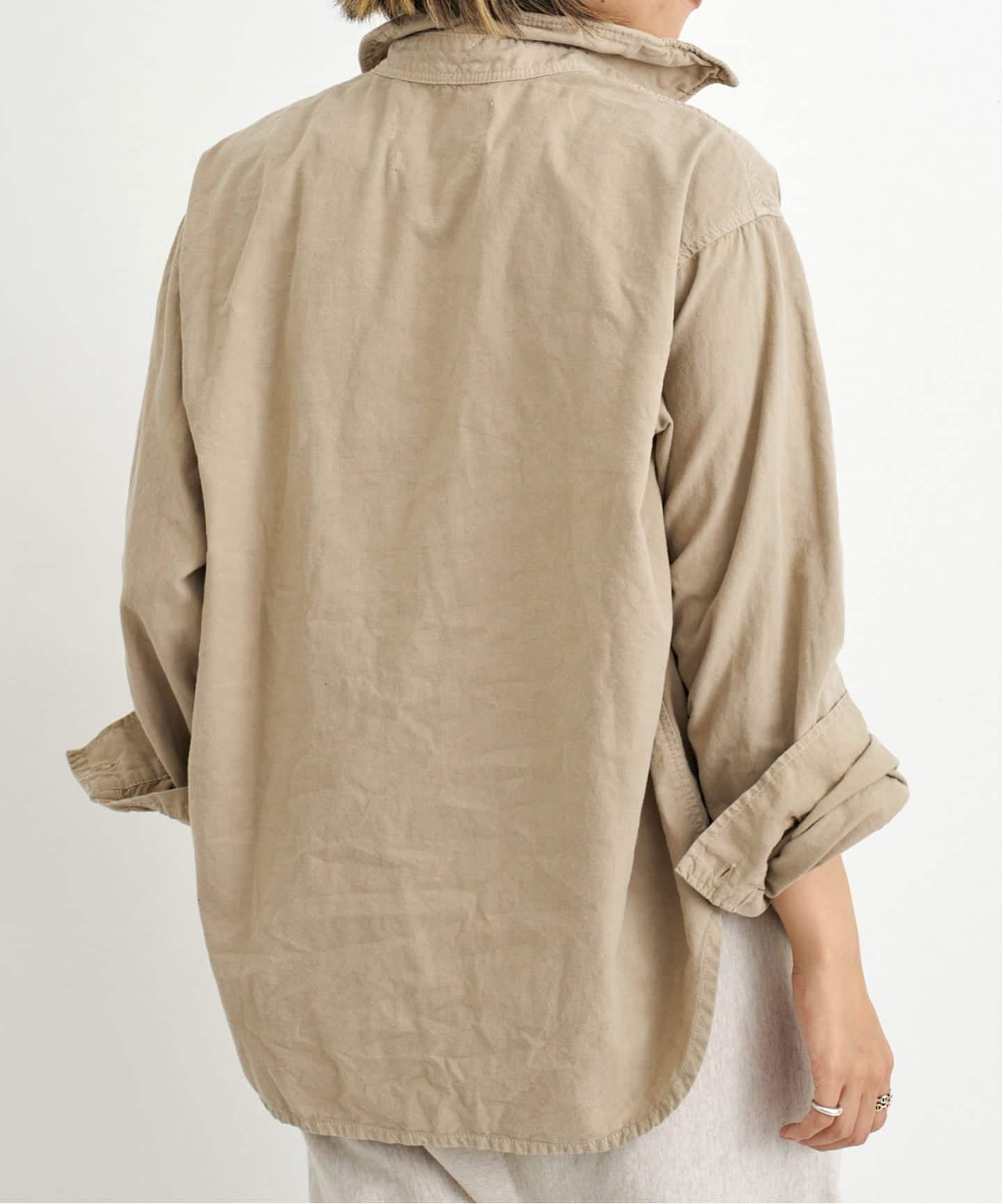 REMI RELIEF/レミ レリーフ】 CHAMBRAY SHIRT（シャツ／ブラウス）｜L