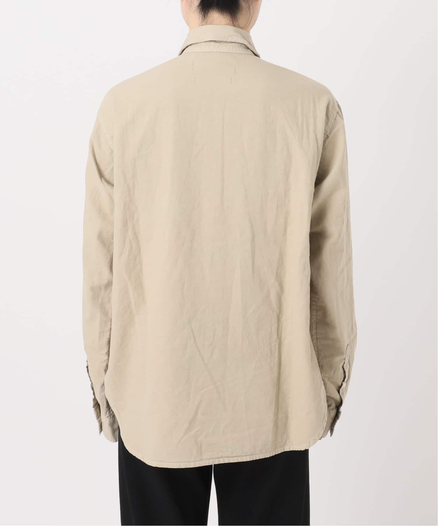 REMI RELIEF/レミ レリーフ】 CHAMBRAY SHIRT（シャツ／ブラウス）｜L