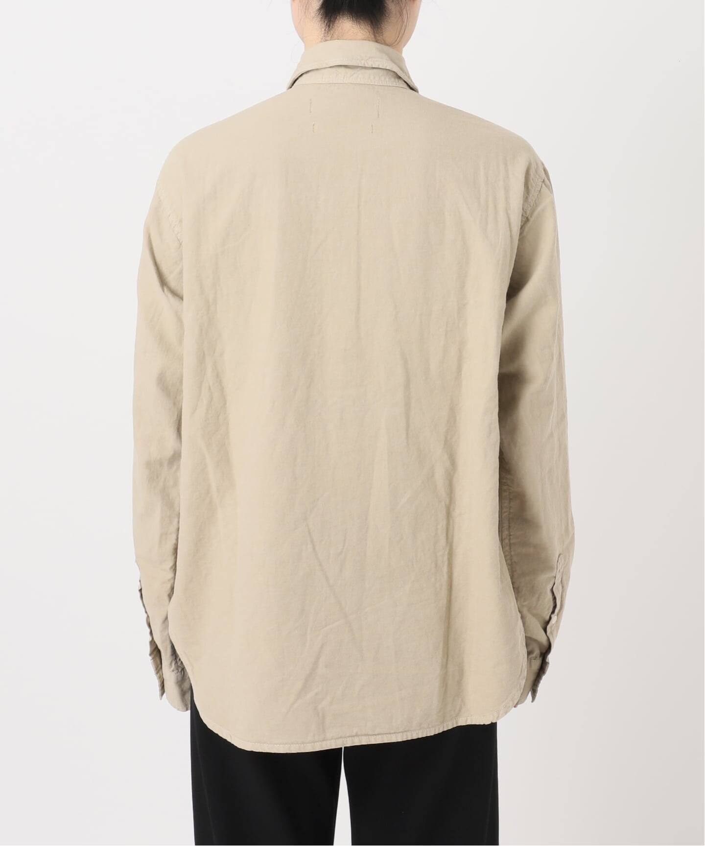 REMI RELIEF/レミ レリーフ】 CHAMBRAY SHIRT（シャツ／ブラウス）｜L 