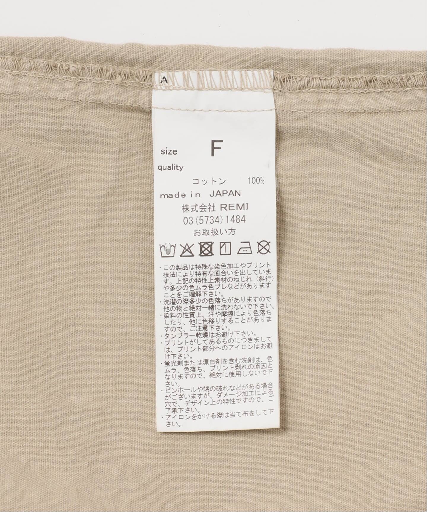 REMI RELIEF/レミ レリーフ】 CHAMBRAY SHIRT（シャツ／ブラウス）｜L