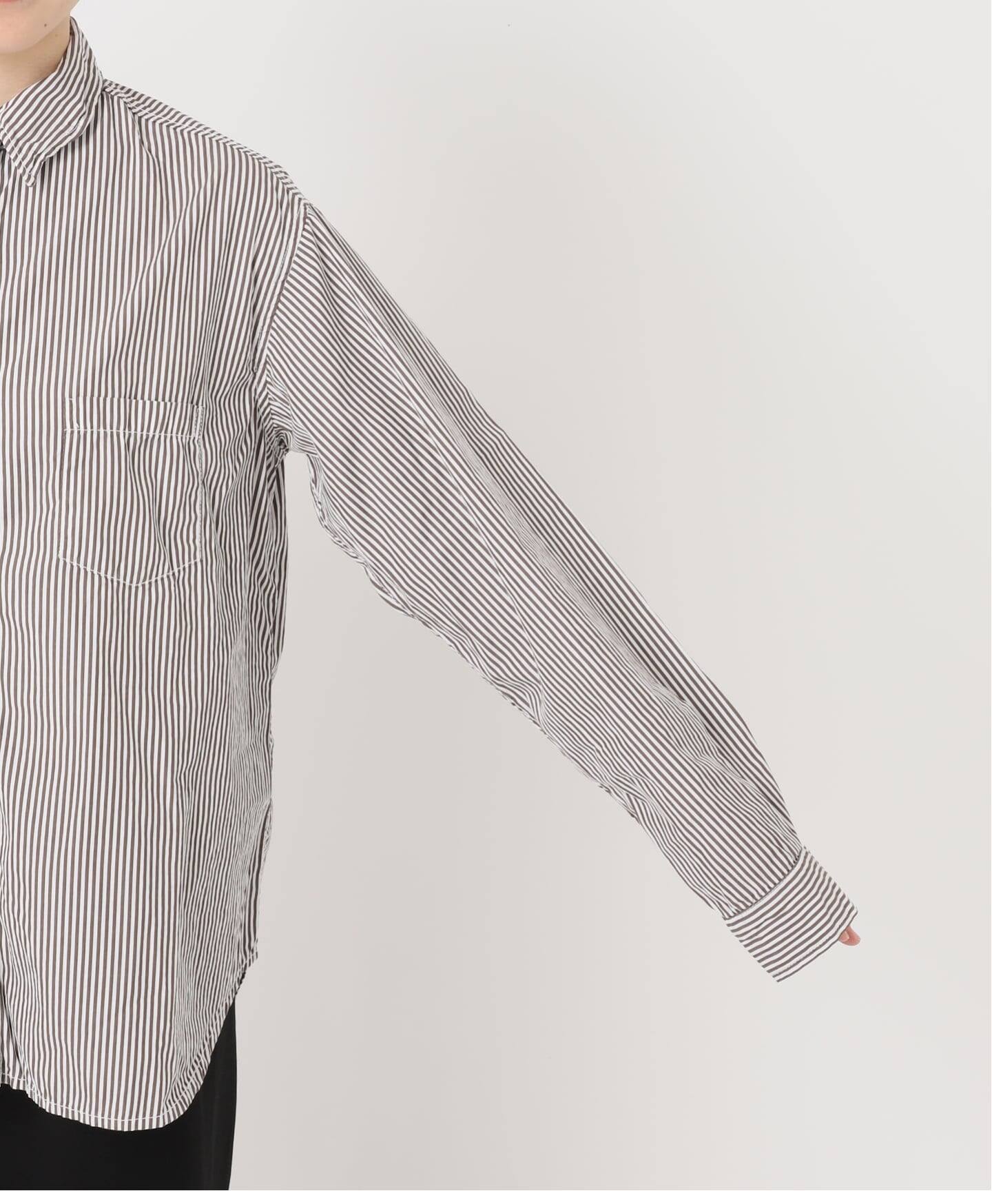 REMI RELIEF/レミ レリーフ】 STRIPE SHIRT（シャツ／ブラウス）｜L