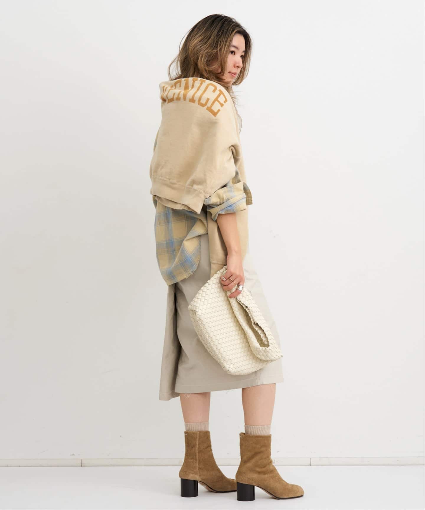 REMI RELIEF/レミ レリーフ】 VINTAGE CHECK SHIRTS（シャツ／ブラウス