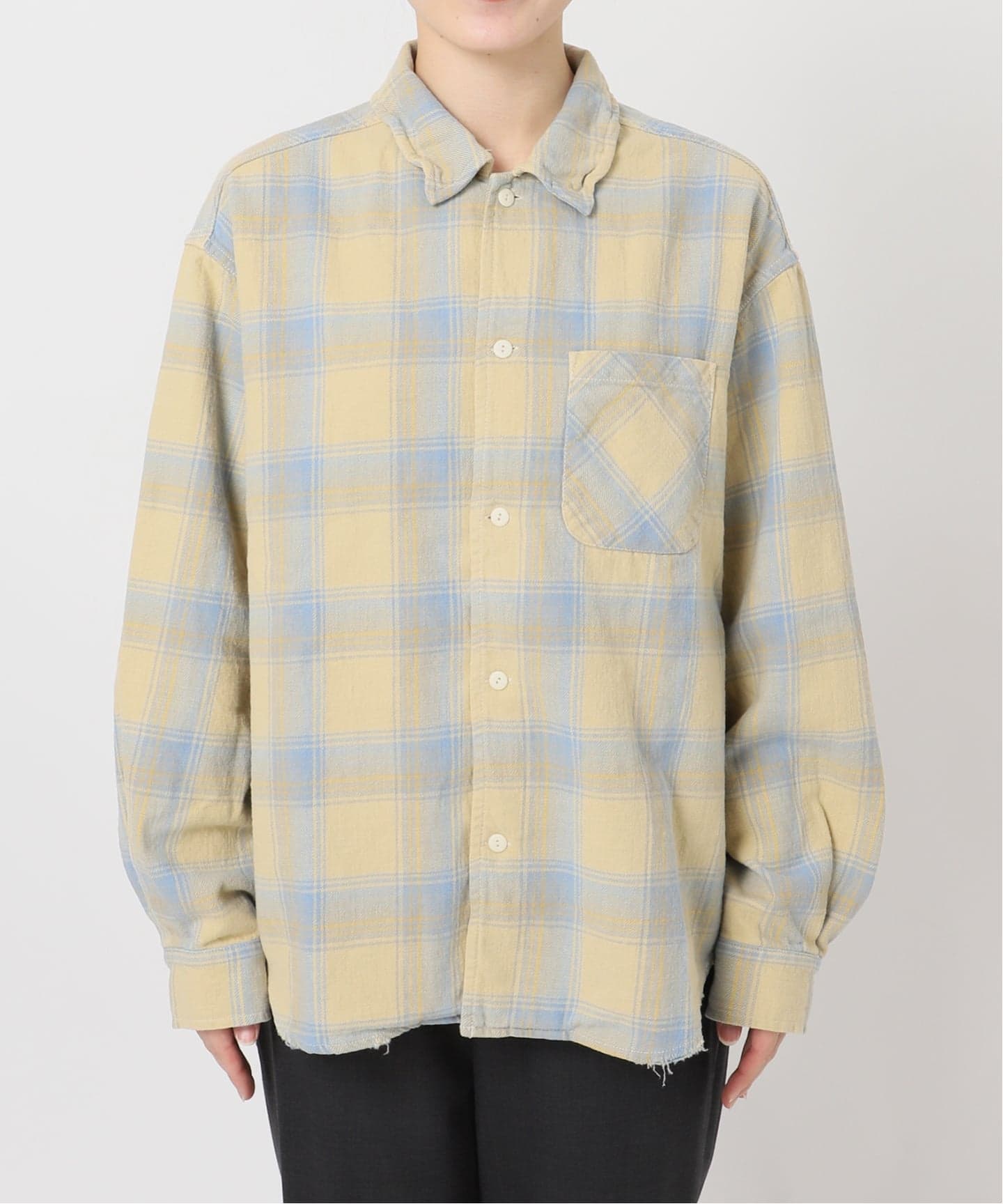 予約》【REMI RELIEF/レミ レリーフ】 VINTAGE CHECK SHIRTS（シャツ