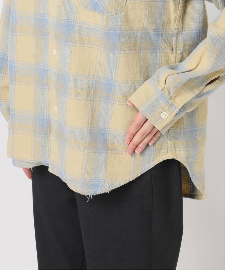 REMI RELIEF/レミ レリーフ】 VINTAGE CHECK SHIRTS（シャツ／ブラウス 